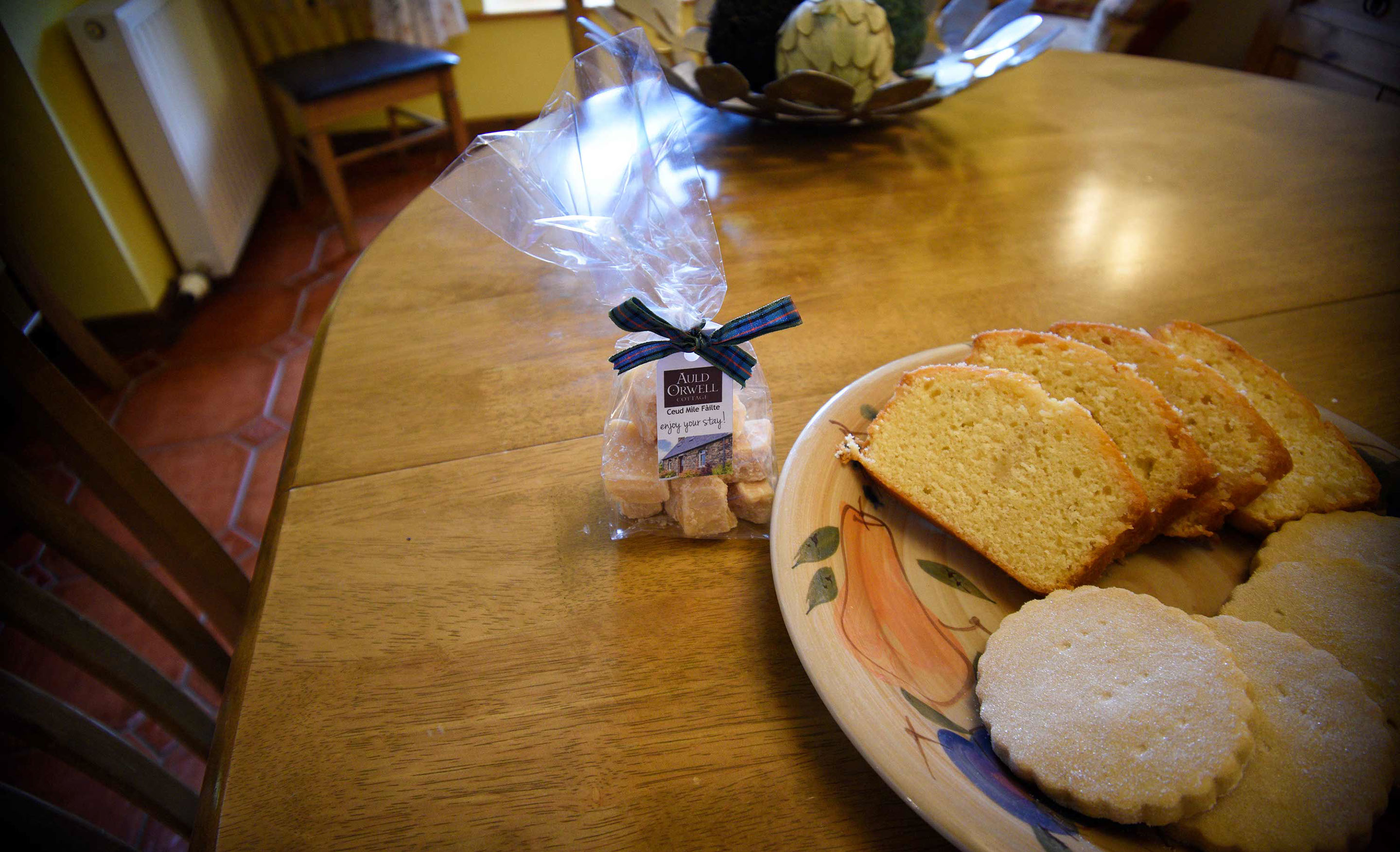 Enjoy Home Baking at Auld Orwell Cottage in Waternish on arrival