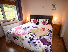 Our Self Catering Accommodation in Waternish contains a King Size Double Bedroom